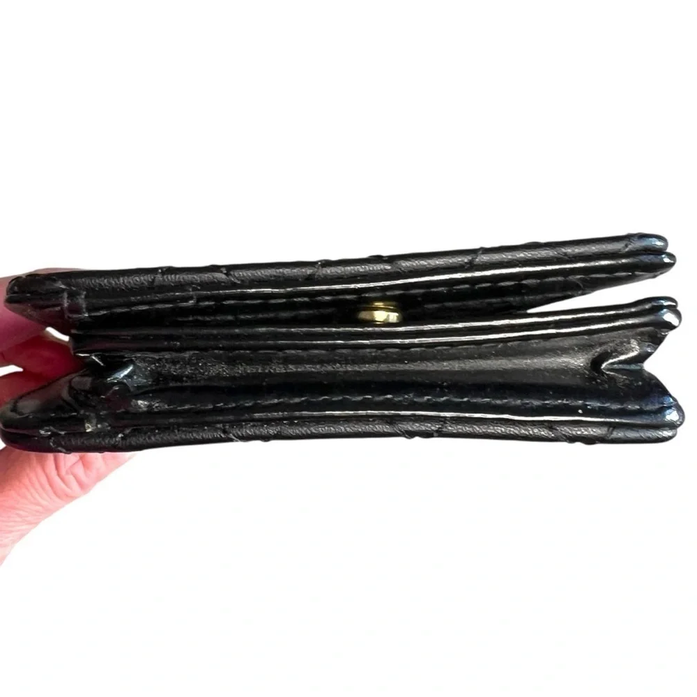 Nanette Lepore Small Wallet Card Holder Black